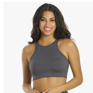 Women's All Fenix Rise Racerback Yoga‎ Sports Bra Graphite S